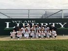 Liberty Ranch Hawks Girls Varsity Softball Spring 25-26 team photo.