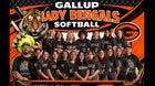 Gallup Bengals Girls Varsity Softball Spring 25-26 team photo.