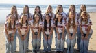 San Clemente Tritons Girls Varsity Softball Spring 25-26 team photo.