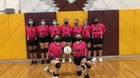 Vaughn Eagles Girls Varsity Volleyball Fall 21-22 team photo.