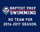 Baptist Prep Eagles Girls Varsity Swimming Winter 16-17 team photo.