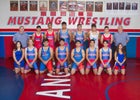 West Mesa Mustangs Boys Varsity Wrestling Winter 17-18 team photo.