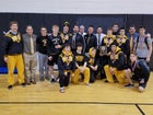 Archbishop Wood Vikings Boys Varsity Wrestling Winter 17-18 team photo.