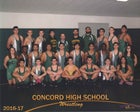 Concord Bears Boys Varsity Wrestling Winter 17-18 team photo.