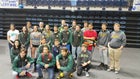 Los Alamos Hilltoppers Boys Varsity Wrestling Winter 17-18 team photo.