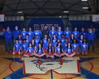 Washington Patriots Boys Varsity Wrestling Winter 17-18 team photo.