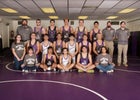 Manzano Monarchs Boys Varsity Wrestling Winter 17-18 team photo.