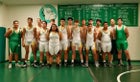 Albuquerque Bulldogs Boys Varsity Wrestling Winter 17-18 team photo.