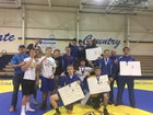 Crystal River Pirates Boys Varsity Wrestling Winter 17-18 team photo.