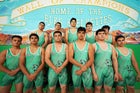Pojoaque Valley Elks Boys Varsity Wrestling Winter 17-18 team photo.