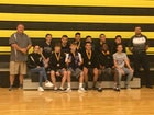 Celebration The Storm Boys Varsity Wrestling Winter 17-18 team photo.