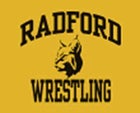 Radford Bobcats Boys Varsity Wrestling Winter 17-18 team photo.