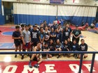 Sylmar Spartans Boys Varsity Wrestling Winter 17-18 team photo.