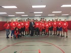 Valencia Jaguars Boys Varsity Wrestling Winter 17-18 team photo.