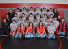 Rio Grande Ravens Boys Varsity Wrestling Winter 17-18 team photo.