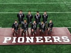 Gentry Pioneers Boys Varsity Wrestling Winter 17-18 team photo.