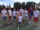 North Iredell Raiders Boys Varsity Tennis Spring 15-16 team photo.