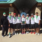 Farmington Scorpions Boys Varsity Tennis Spring 15-16 team photo.