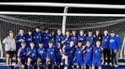 Anna-Jonesboro/Cobden Wildcats Boys Varsity Soccer Fall 24-25 team photo.