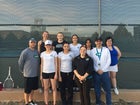 Capital Jaguars Girls Varsity Tennis Spring 16-17 team photo.