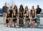 Grandview Wolves Girls Varsity Tennis Spring 16-17 team photo.