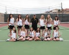 Cibola Cougars Girls Varsity Tennis Spring 16-17 team photo.