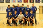 SkyView Academy Blue Hawks Boys Varsity Volleyball Spring 17-18 team photo.