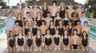 Mesquite Wildcats Girls Varsity Swimming Fall 25-26 team photo.