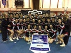 Mount Sinai Mustangs Co-ed Varsity Cheer Winter 16-17 team photo.