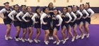 Tucumcari Rattlers Co-ed Varsity Cheer Winter 16-17 team photo.