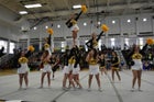 St. Pius X Sartans Co-ed Varsity Cheer Winter 16-17 team photo.