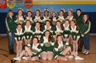 Roosevelt Presidents Co-ed Varsity Cheer Winter 16-17 team photo.