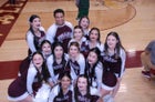 Valley Vikings Co-ed Varsity Cheer Winter 16-17 team photo.