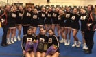 Babylon Panthers Co-ed Varsity Cheer Winter 16-17 team photo.