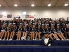 La Cueva Bears Co-ed Varsity Cheer Winter 16-17 team photo.