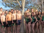 Hope Christian Huskies Girls Varsity Swimming Winter 13-14 team photo.