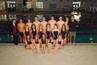Los Lunas Tigers Girls Varsity Swimming Winter 13-14 team photo.
