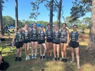 Baker Gators Girls Varsity Cross Country Fall 24-25 team photo.