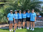 Mountain House Mustangs Girls Varsity Golf Fall 23-24 team photo.