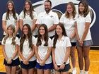 Bishop McLaughlin Catholic Hurricanes Girls Varsity Golf Fall 23-24 team photo.