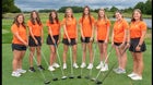 Hamilton Heights Huskies Girls Varsity Golf Fall 23-24 team photo.