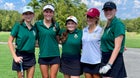 Apex Cougars Girls Varsity Golf Fall 23-24 team photo.