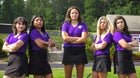 West Stokes Wildcats Girls Varsity Golf Fall 23-24 team photo.