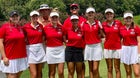 South Point Red Raiders Girls Varsity Golf Fall 23-24 team photo.