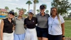 Fletcher Senators Girls Varsity Golf Fall 23-24 team photo.