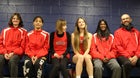 Santa Fe Waldorf Wolves Girls Varsity Track & Field Spring 21-22 team photo.