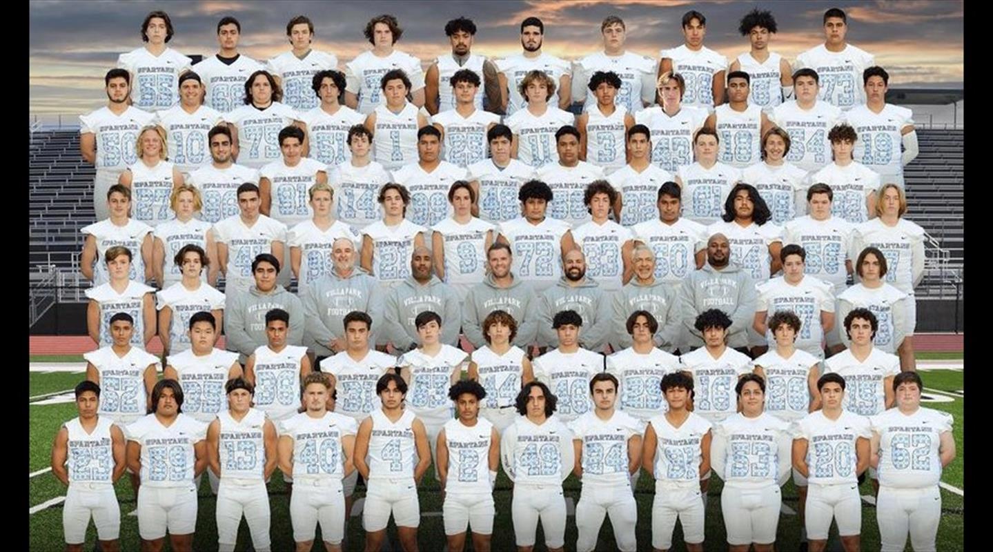 Roster Villa Park Spartans (Villa Park, CA) Varsity Football 2021