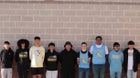 Dulce Hawks Boys Varsity Track & Field Spring 22-23 team photo.