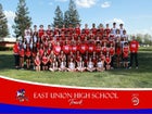 East Union Lancers Boys Varsity Track & Field Spring 22-23 team photo.