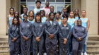 Selma Saints Boys Varsity Track & Field Spring 22-23 team photo.